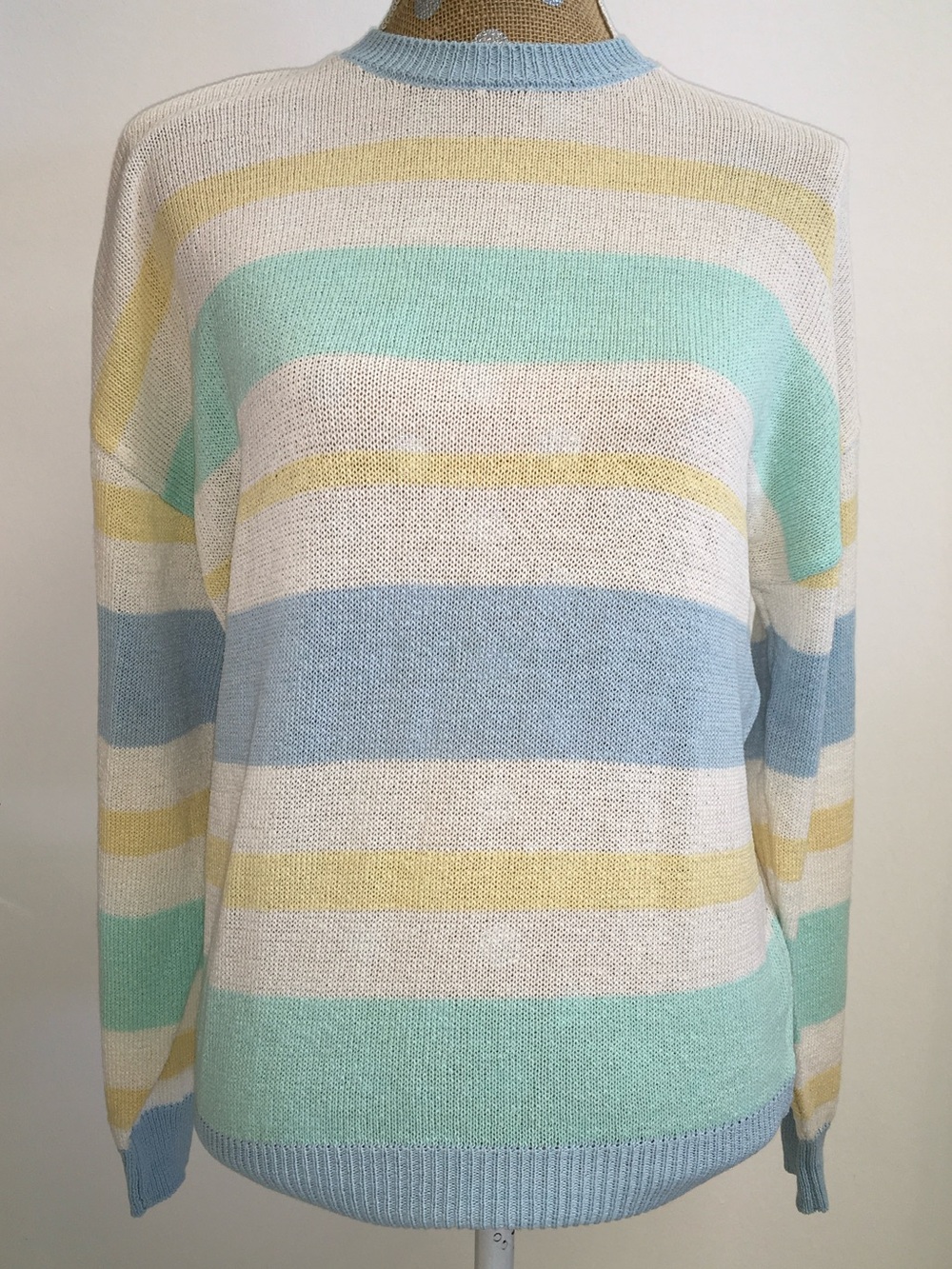 Seroya Cassian Sweater Pastel Stripe XS NWT - Picture 2 of 7